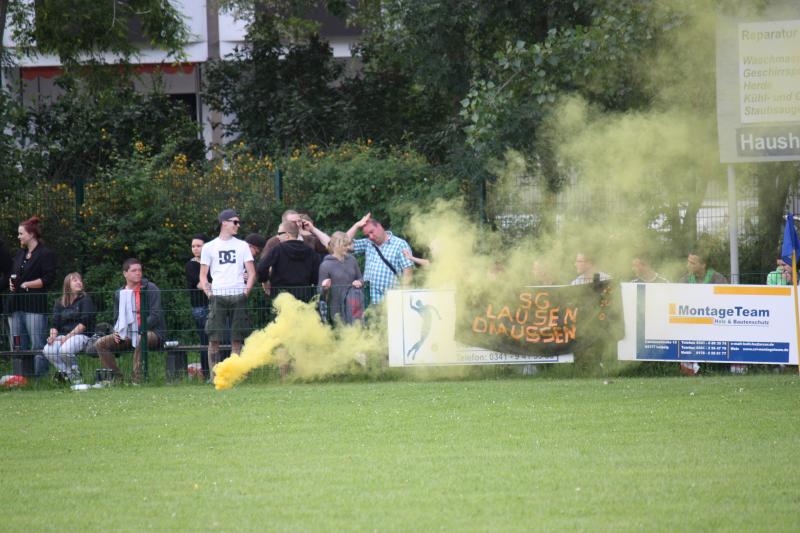 Istvan Repaczki im Fanblock der SGL