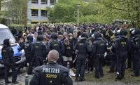 Polizeikessel in Plauen
