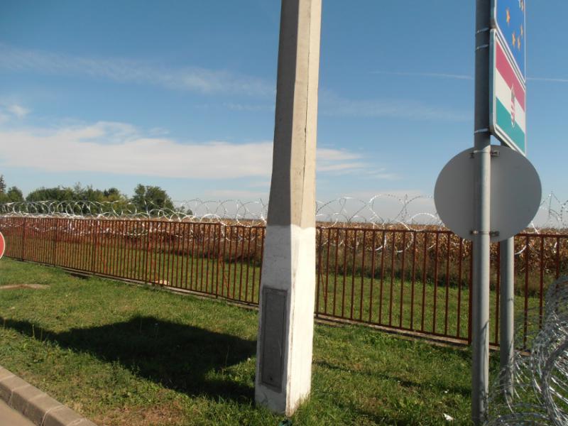Grenzübergang zwischen Kroatien und Ungarn 1