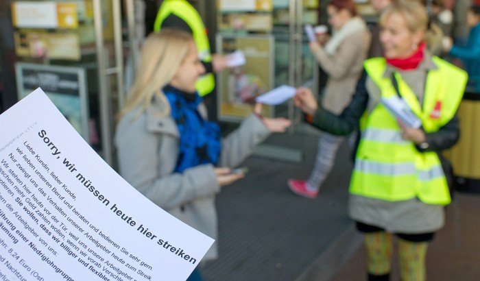 Guerillaaktionen im Laden