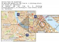 Karte Basel