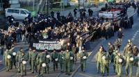 Neonazi-Aufmarsch: Mehr als 1000 Rechtsextreme zogen anlässlich der Bombardierung Magdeburgs am 16. Januar 1945 durch die Stadt