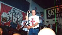 Auftritt der Band "Condemned 84" im "Skinhouse Milano" in 2001 