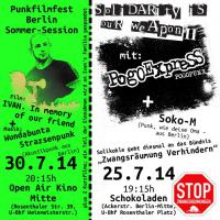 Flyer Punkfilmfest Sommer + siow II