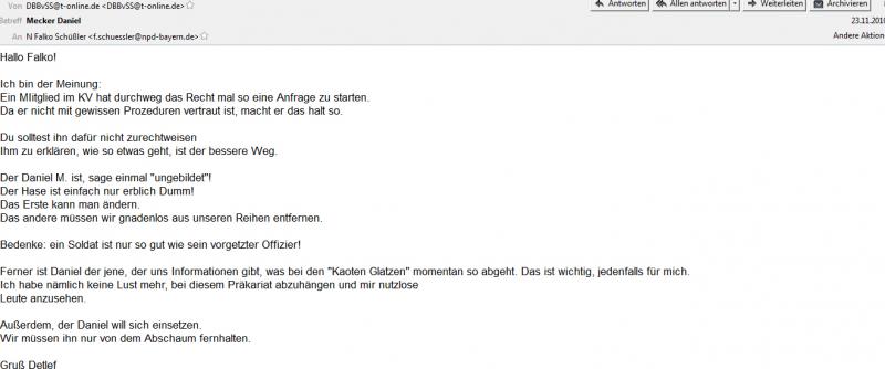 Bild6: email von Detlef Siebolds an Falko Schüßler