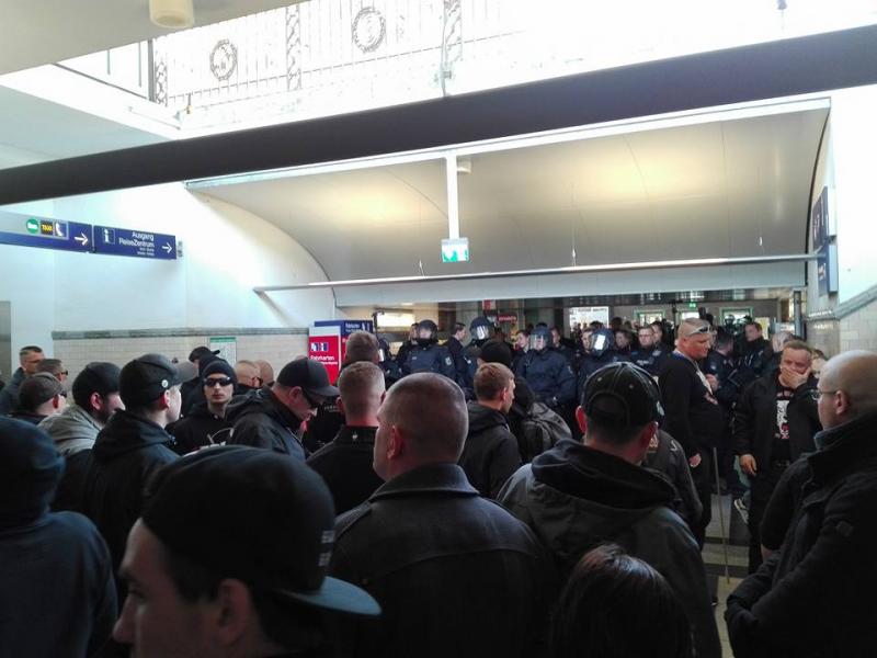 Weimar Bahnhof 1. Mai