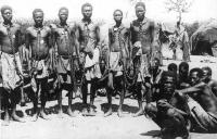 Gefangene Herero wurden in Lagern interniert.