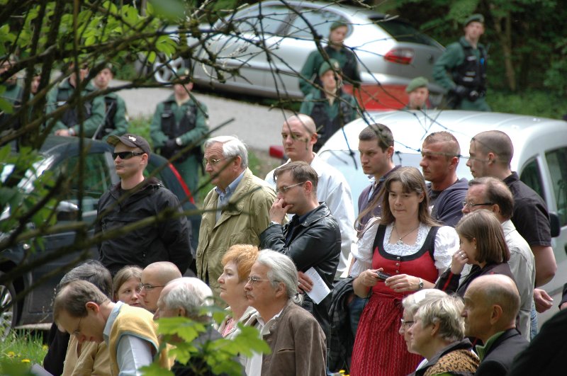 Bad Reichenhall Karlstein SS-Gedenken 08.05.