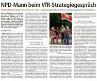 Dominik Stürmer beim VfR-Strategiegespräch 