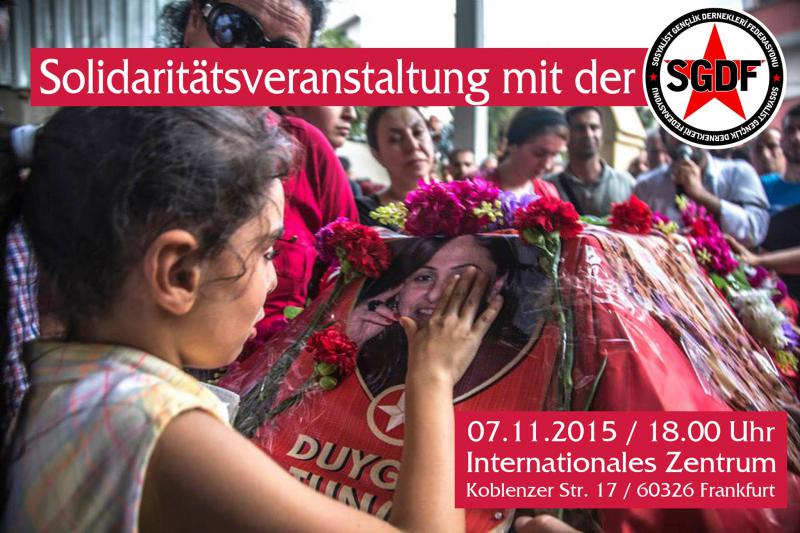 Solidaritätsveranstaltung mit der SGDF