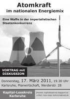 Vortrag: Atomkraft im nationalen Energiemix