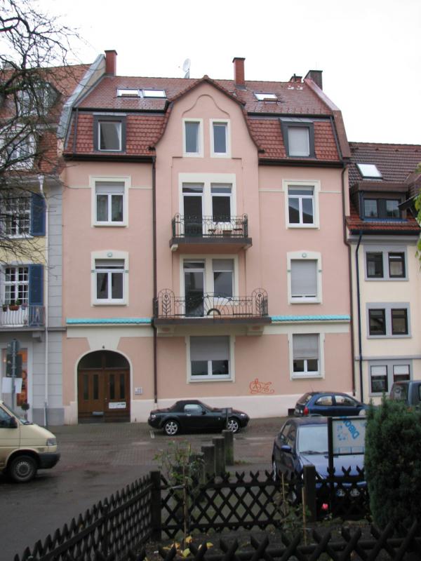Wohnhaus des Nazis John Bürgel, Sandstraße 6, Freiburg-Herdern