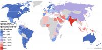 A fascinating map of the world’s most and least racially tolerant countries