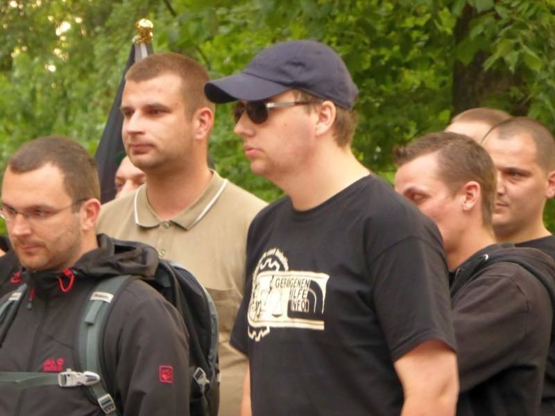 Schmidtke bei der letzten Demo