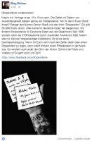 Melanie Dittmers Aufruf zur Kampagne "Stolpersteine"