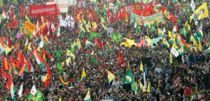 Riesendemo aus Solidarität mit Kobanê (Düsseldorf) 5