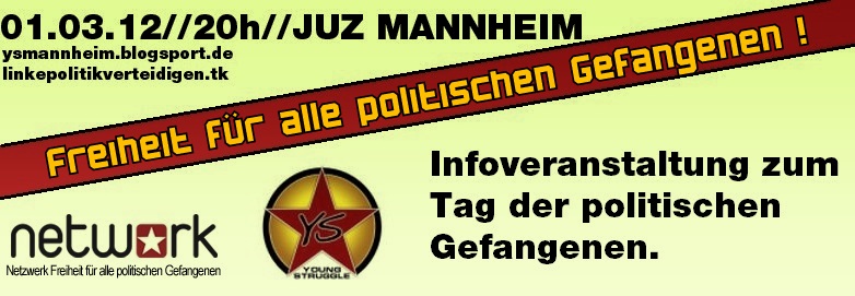 Freiheit für alle politischen Gefangenen!