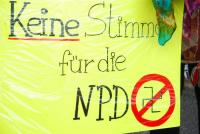 Demo gegen NPD-Partei
