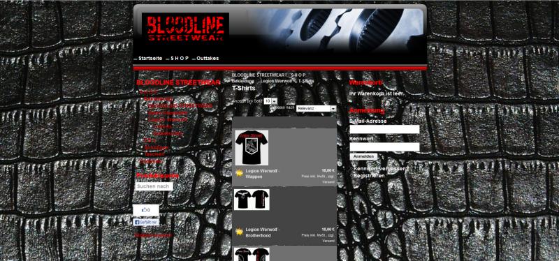 Screenshot von Bloodline Streetwear Legion Werwolf