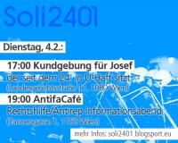 Soli2401: Kundgebung für Josef