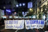 Antirepressions-Demo in Spanien