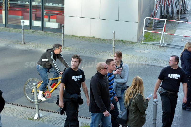 Lukas Lippitz bei Demo 3.10.2015 Berlin 