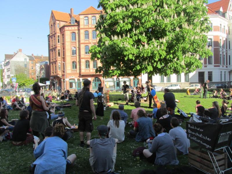 Rotzfreche Asphaltkultur in Hannover (2)