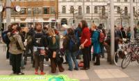 Picknick auf dem Bismarckplatz