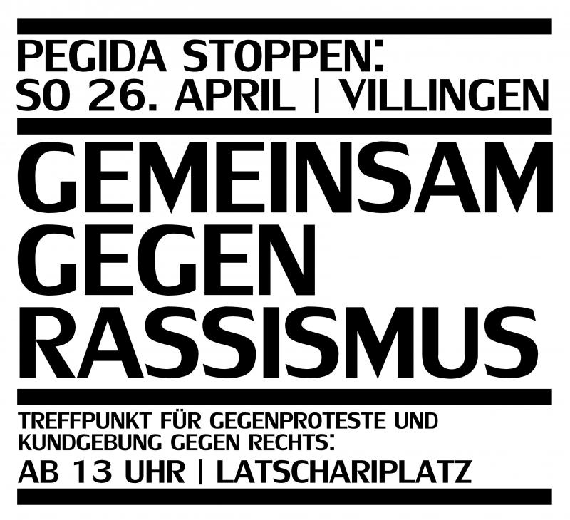 Pegida stoppen! 26.04.15