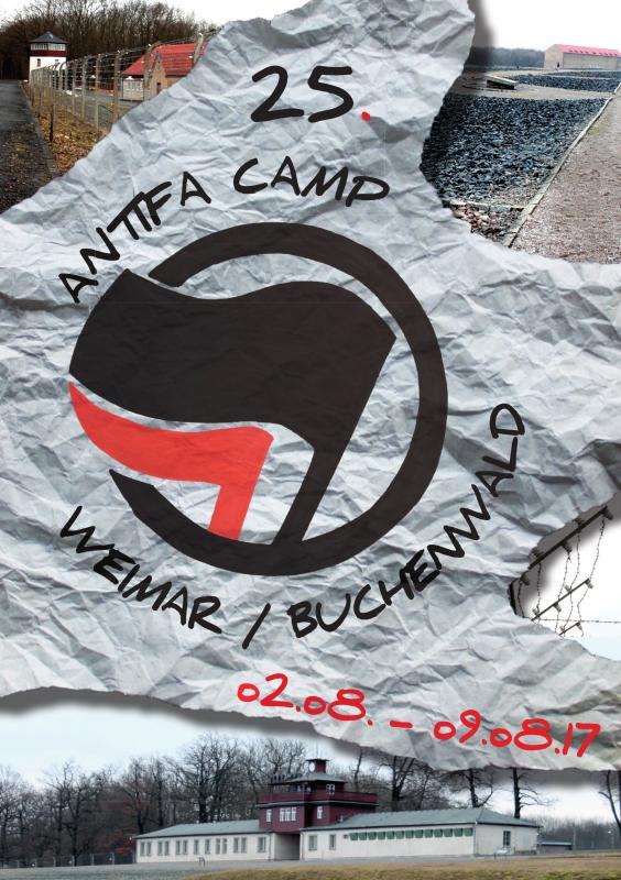 Flyer Antifa Camp Weimar/Buchenwald