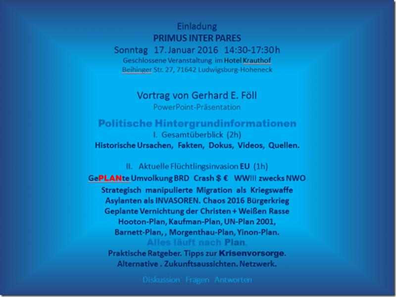 Ankündigungsflyer