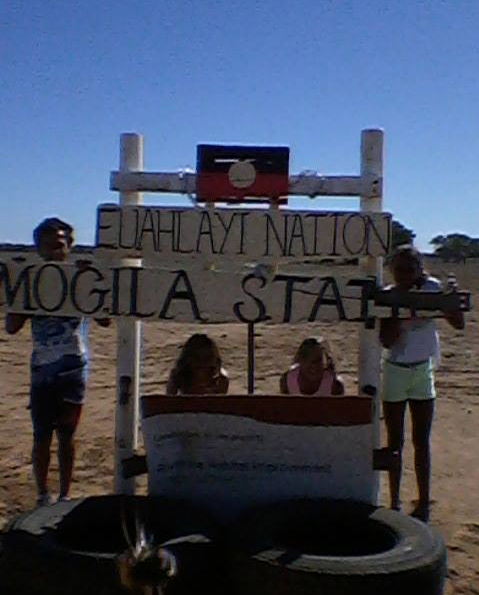 Mogila Station, base of the Euahlayi Nation