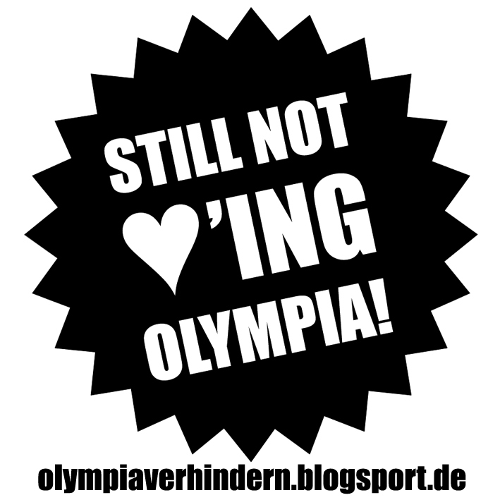 Nach Olympia-Aus für Berlin: IOC &amp; DOSB zerschlagen, Olympia verhindern – überall!