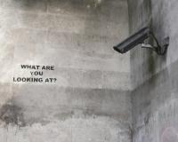 Banksy: What are you looking at?