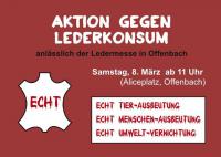 Anti-Lederaktion-Offenbach
