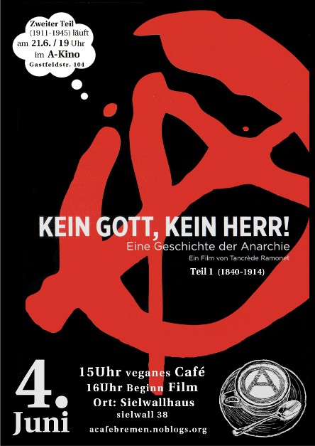 A-Cafe-Bremen Kein Gott, kein Herr!