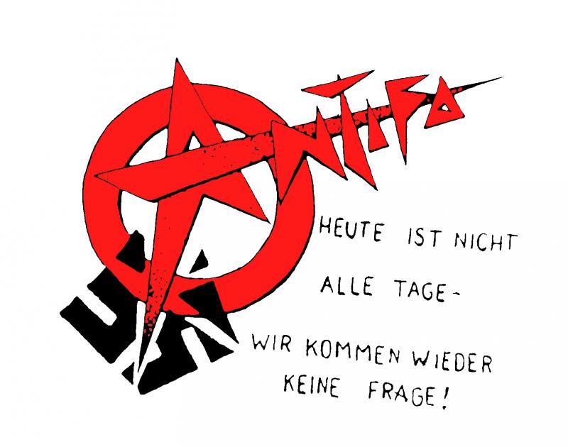 Antifa-Logo (MItte der 80er Jahre)