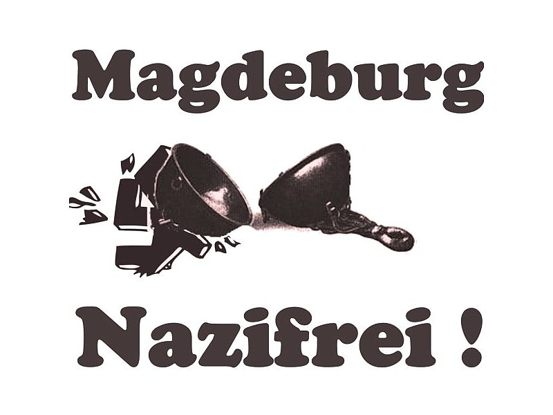 Logo vom Bündnis "Magdeburg nazifrei", gegründet am 31. Mai 2012