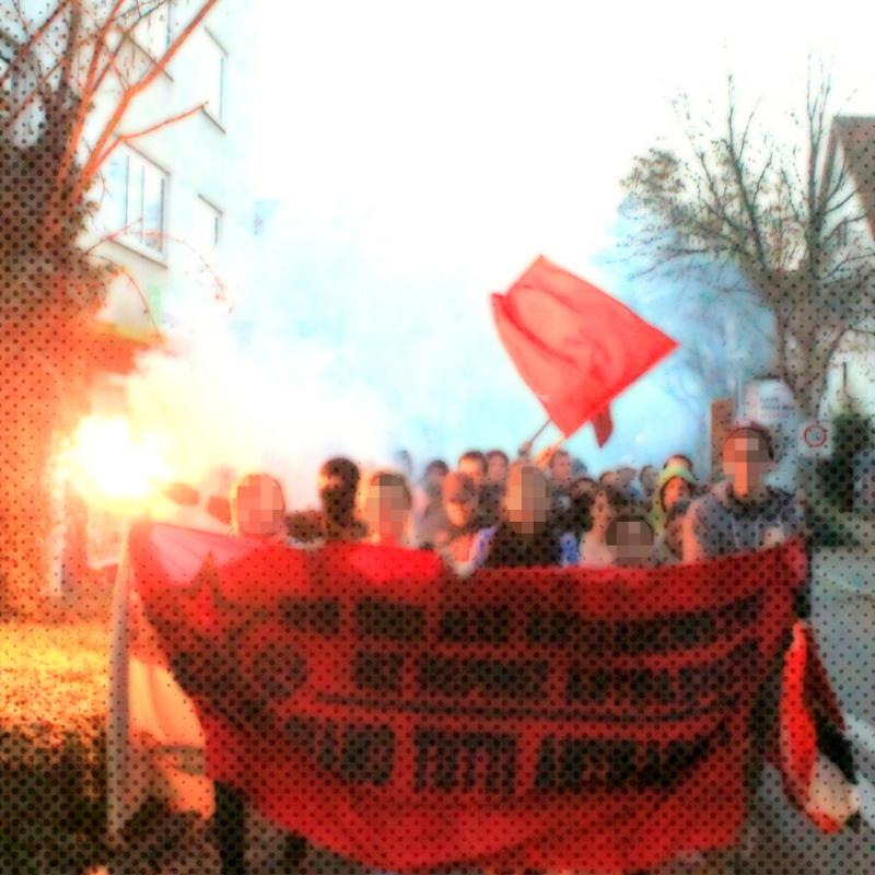 Antifaschistische Spontandemo Heilbronn 2013