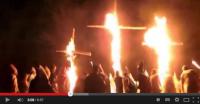 Ku-Klux-Klan-Mitglieder in den USA. Screenshot