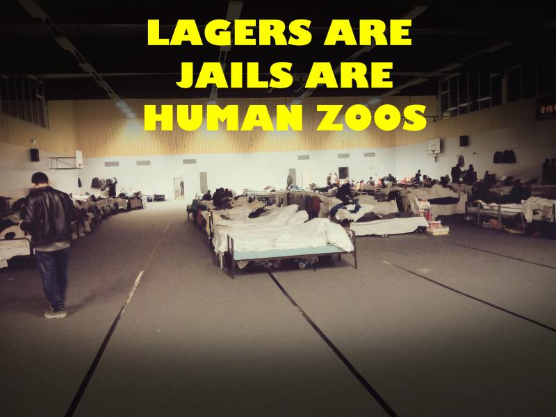 there are no human rights in lagers. 