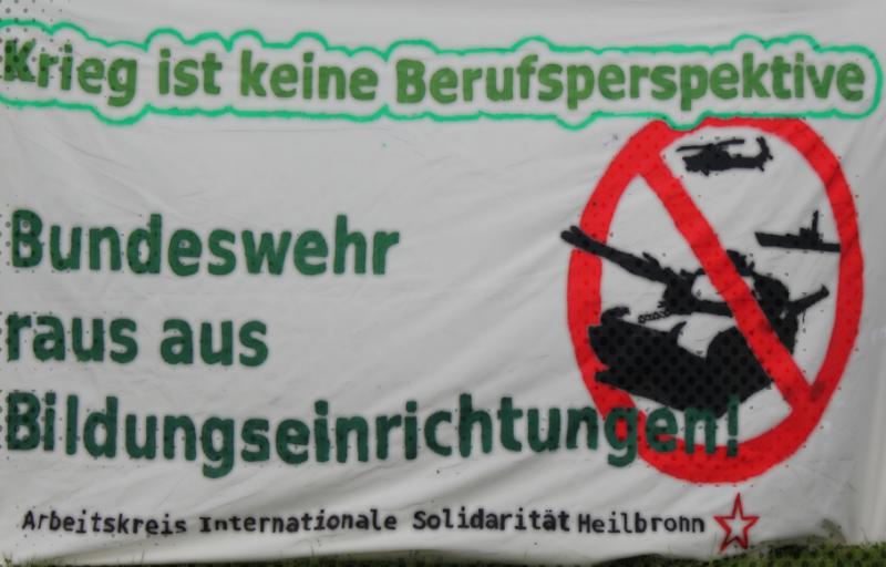 Protest Bildungsmesse Heilbronn 2013