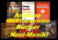Amazon: rechtsextreme Bücher und Nazi-Musik