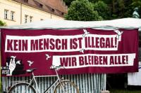 Zelten gegen mieses Asylrecht