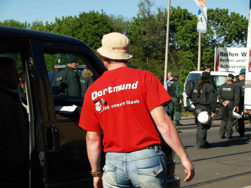 1. Mai 2007 Dortmund - Formulierter Machtanspruch der Dortmunder Nazis