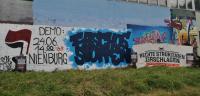 Mobi-Grafitti: Faschistische Strukturen in Nienburg zerschlagen!