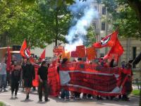 Revolutionäre erste Mai Demonstration in Magdeburg