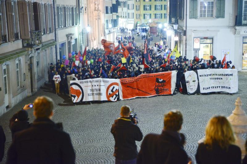 Antifa-Demo in Solothurn 3