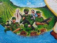 Wandbild Paramilitarismus
