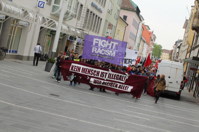 Aktionstag für Bleiberecht in Regensburg